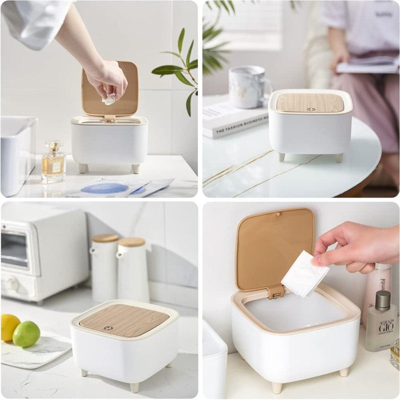 Smart Fit Dustbin - White media 5