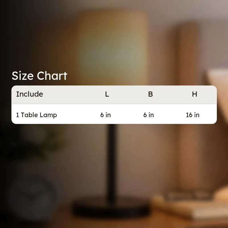 Minimal Aura Table Lamp - Beige media 8