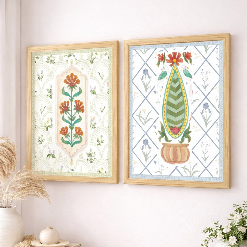 Amja Flora Wall Art - Set Of Two