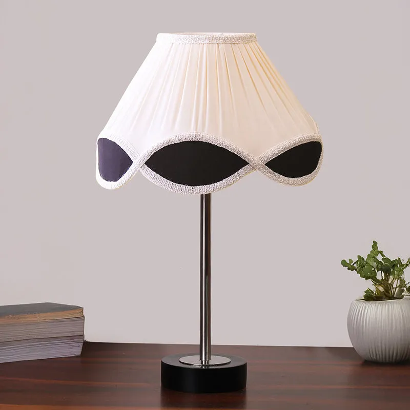 Valenica Rodin Wooden Table Lamp - Multicolor,Silver,Black media 3
