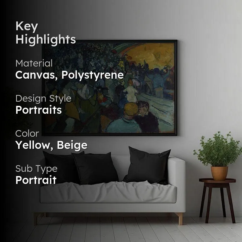 Les Arenes By Vincent Van Gogh - Black Frame media 2