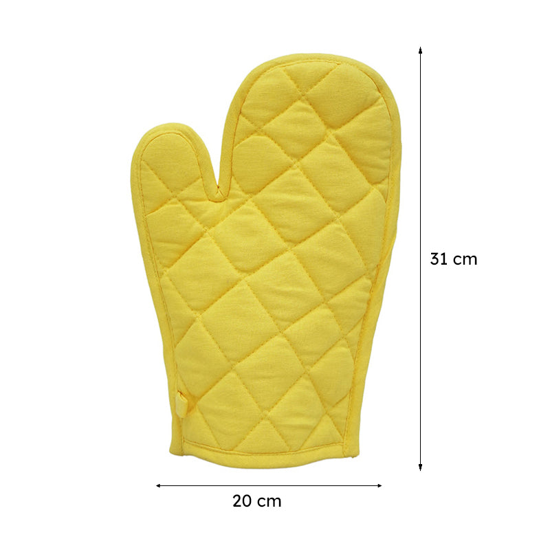 Swayam Garde Kitchen Gloves (Yellow) - Set Of Two media 9