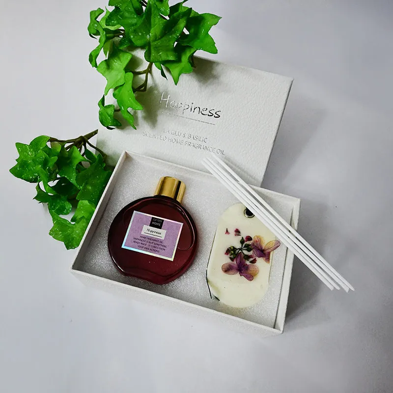 Miraire Reed Diffuser (Happiness) - Two Piece Set media 1