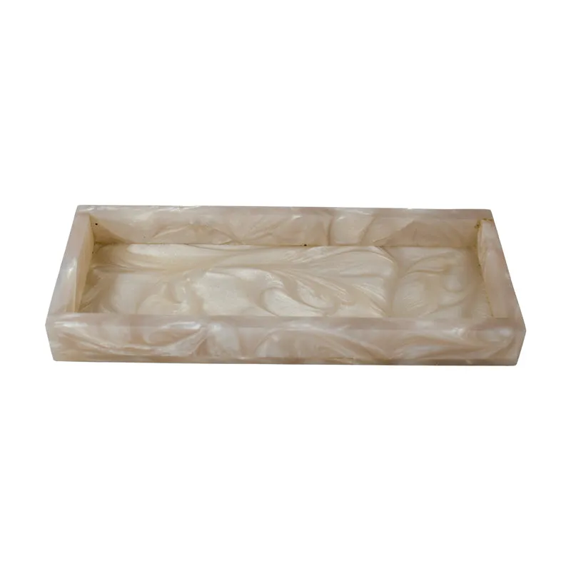 Svela Resin Bathroom Set (Ivory) - Four Piece Set media 4