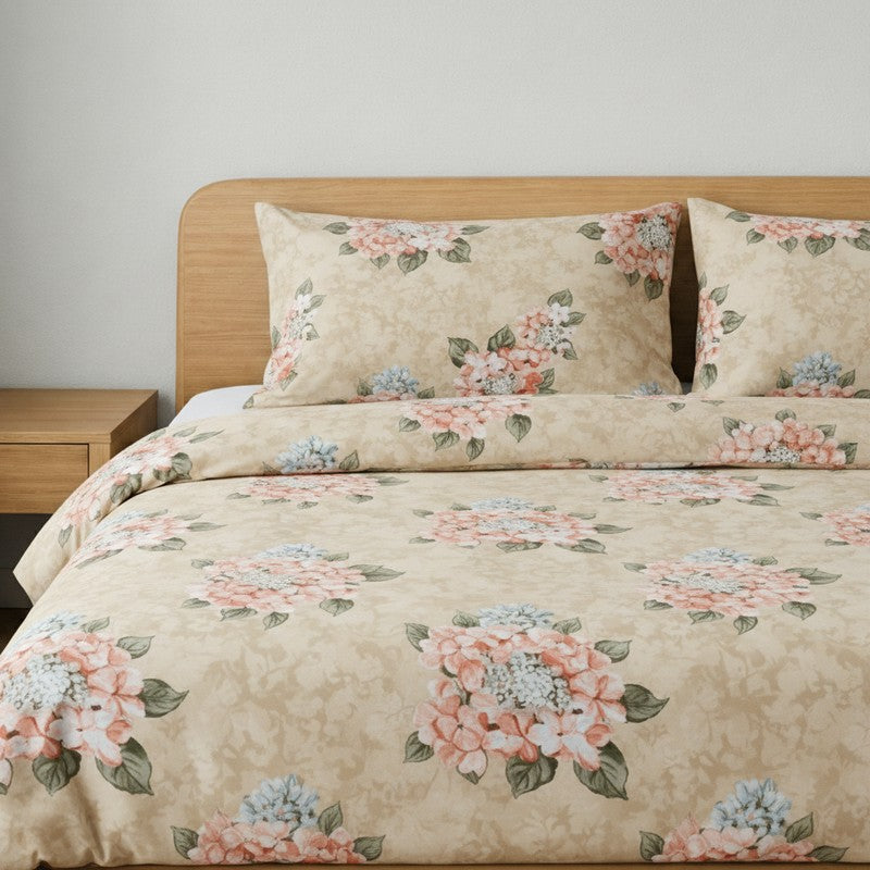 Suramya Floral Microfiber Bedsheet - 125 GSM media 4