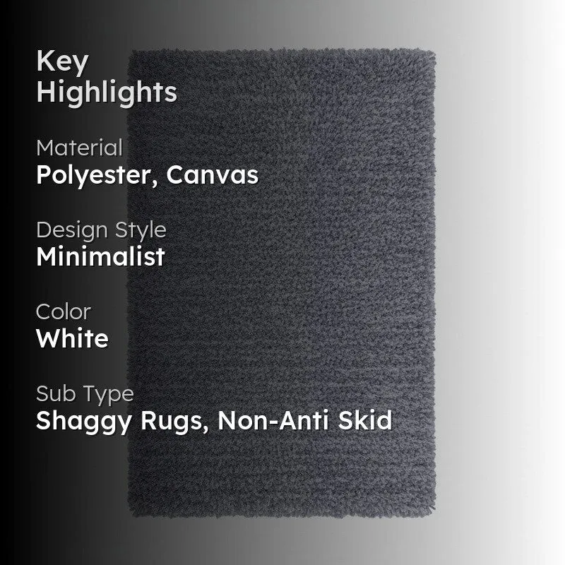 Table Tufted Woven Whisper Rug - White media 2