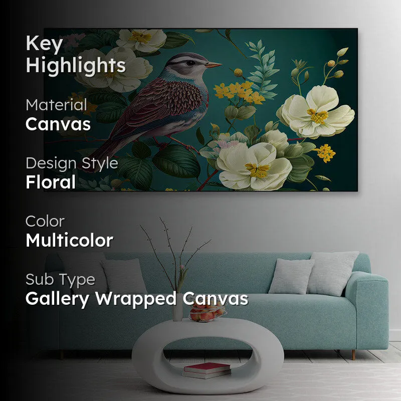 Abro Gardenia Canvas Wall Painting media 2