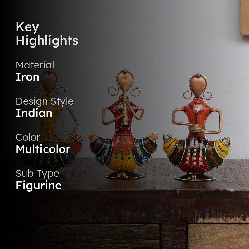 Folk Musical Odyssy Showpiece - Set Of Three media 2