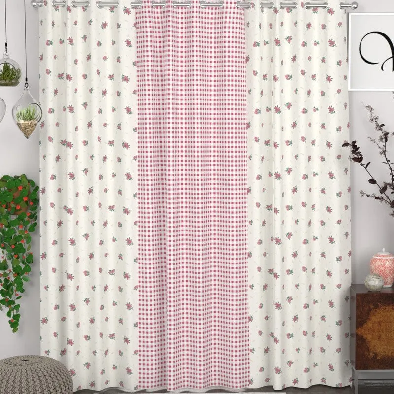 Petal Radiance Haven Curtains - Set of Three media 3