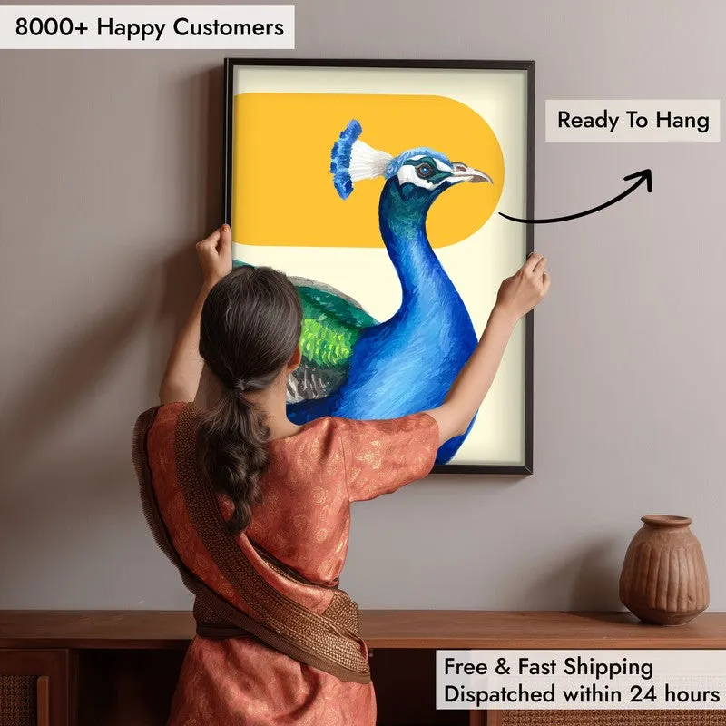 Tharu Archival Paper Wall Art With Frame media 6