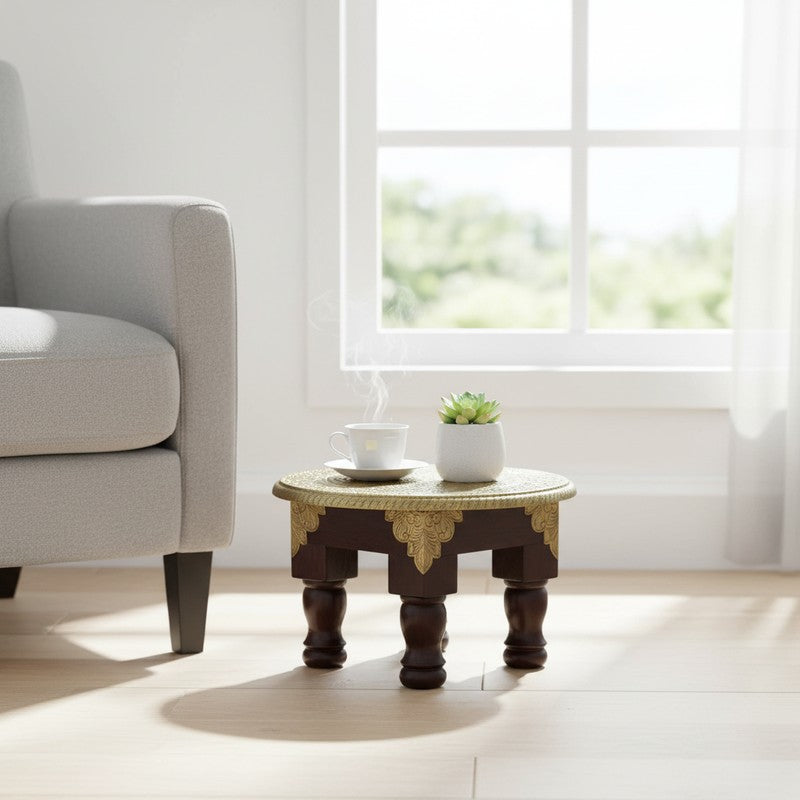 Heritage Rest Seating Stool - Gold