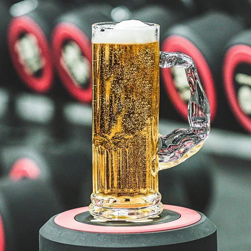 Muscle Brew Beer Mug (580 mL) - Set Of Two media 8