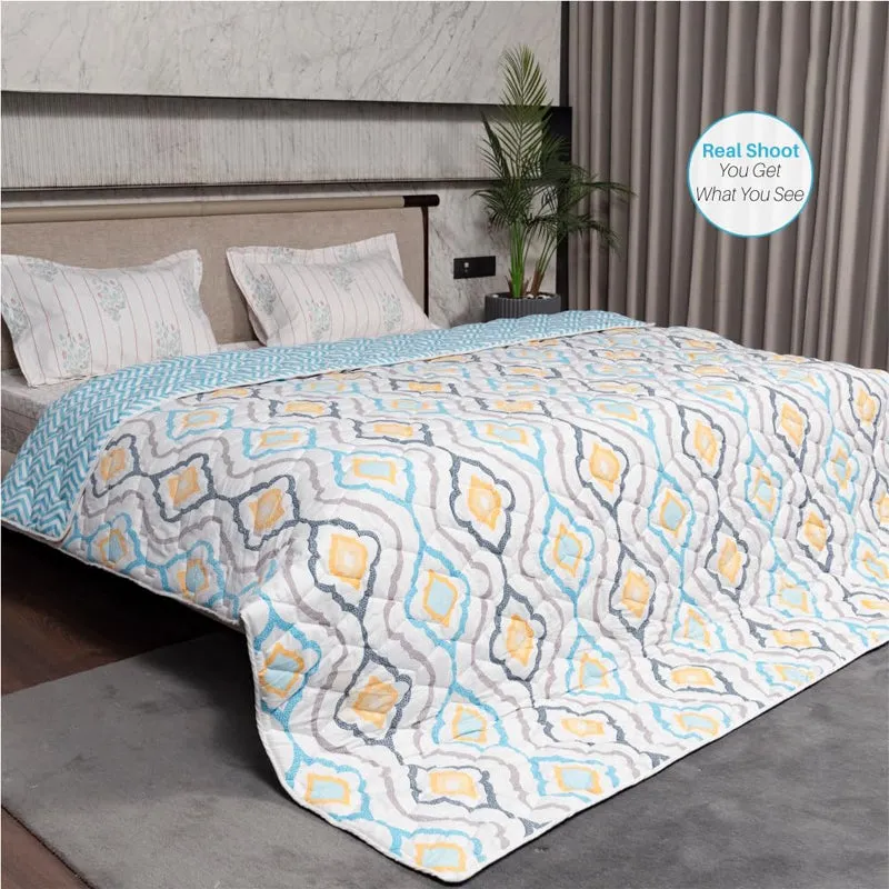 Urban Space Morocco Reversible Comforter - 200 GSM media 4