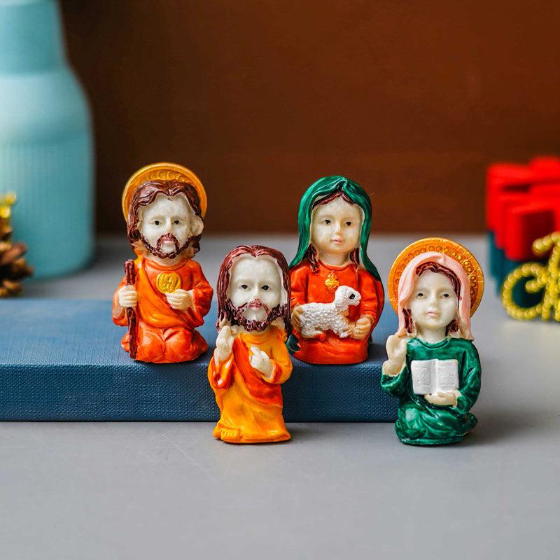 Eternal Nativity Resin Figurine - Set Of Four media 5