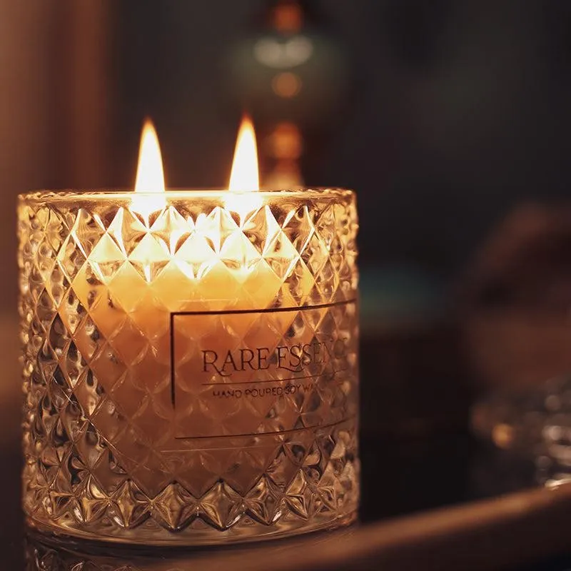 Elois Carved Jar Candle - Floral Notes media 7