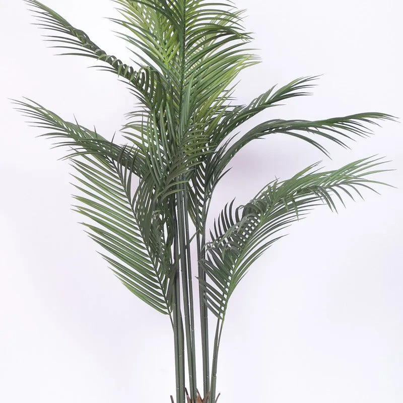 Lifelike Areca Palm Artificial Plant With Black Plastic Pot media 5