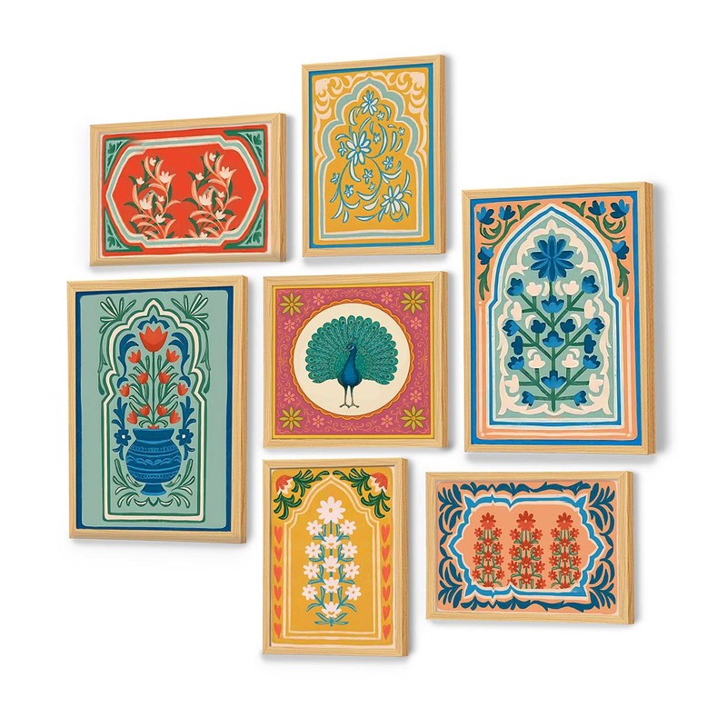 Mandira Wall Art - Set of Seven media 5