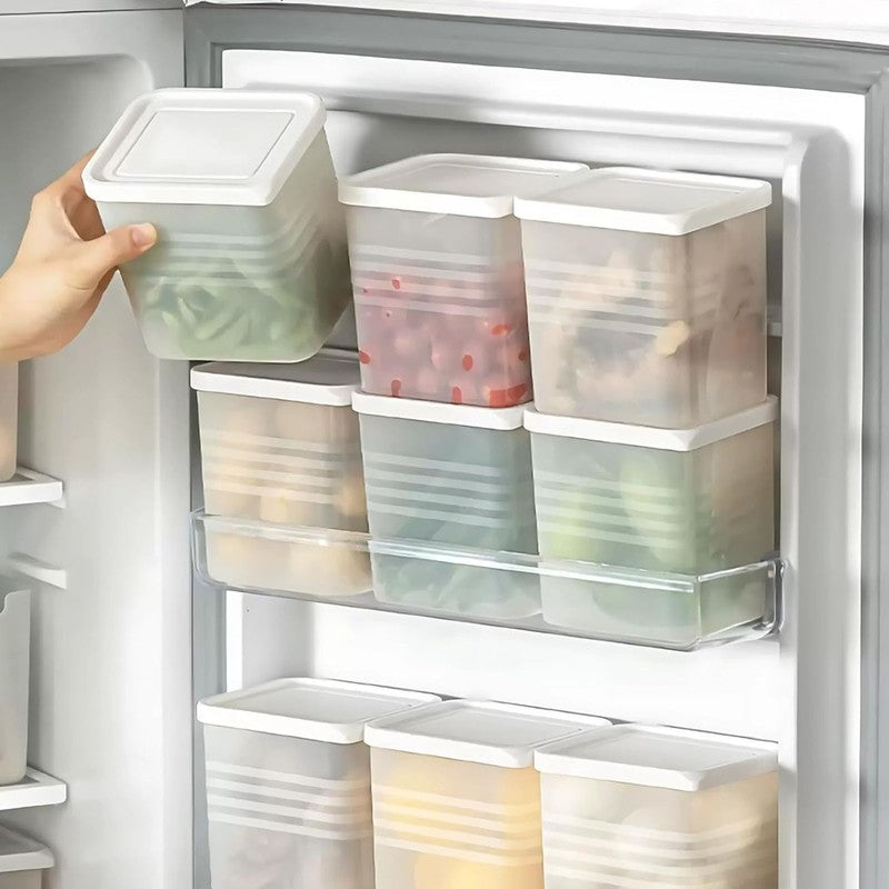 Plastic Containers with Lid (250 mL Each) - Set Of Six media 5