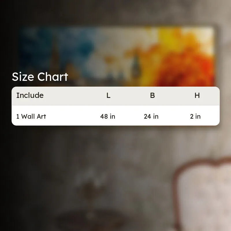 Chromapolis Canvas Wall Painting With Frame media 6