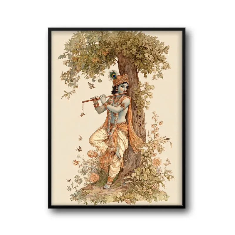 Sri Krishna Murlidhar Divine Archival Paper Wall Art media 7