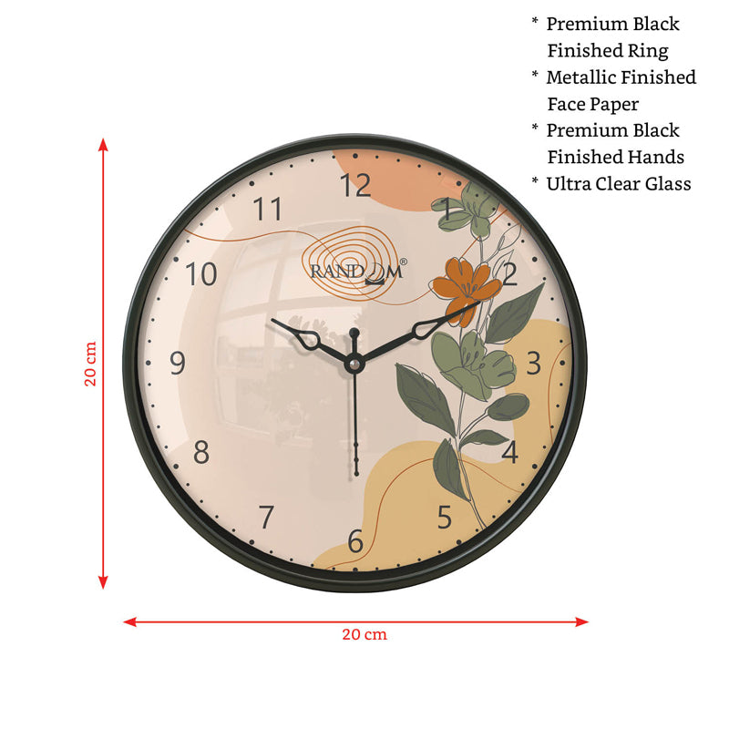 Evander Sweep Silent Wall Clock media 8