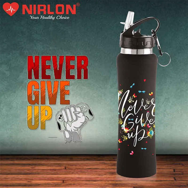 Never Give Up Sipper Water Bottle - 750 mL media 7