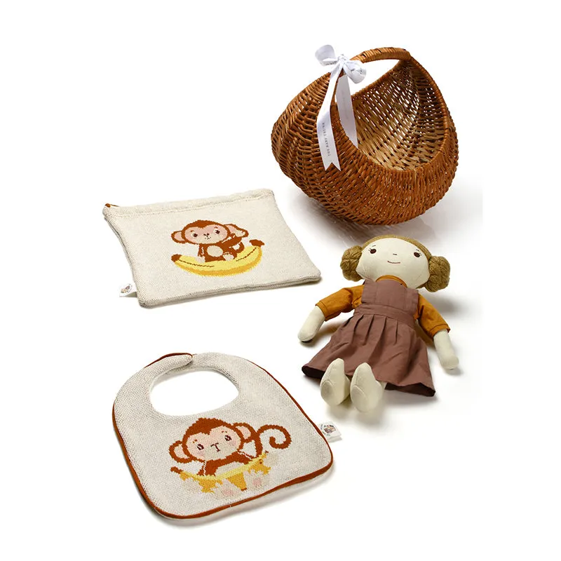 Monkey Around Baby Gift Basket - Four Piece Set media 6