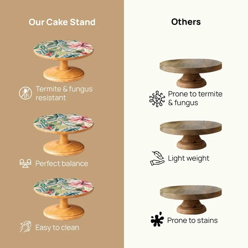 Hygge Cake Stand - Green media 5