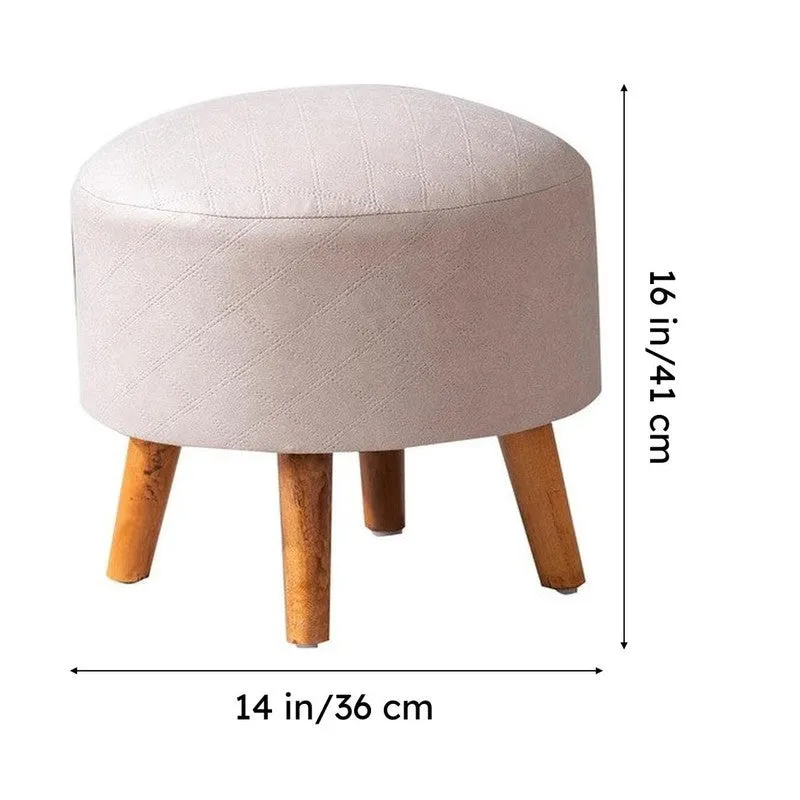 Urban Pouf Ottoman - Grey media 10