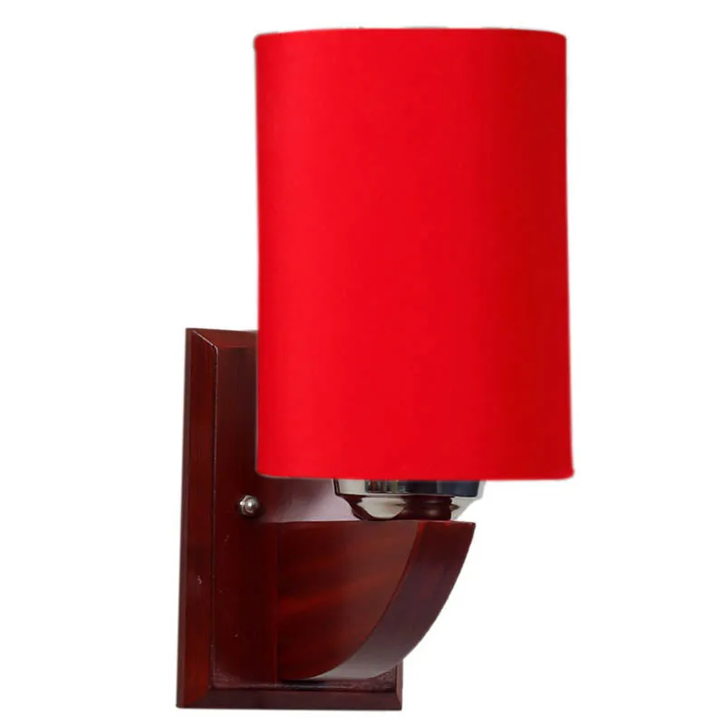 Gory Cylindrical Wooden Wall Lamp media 5
