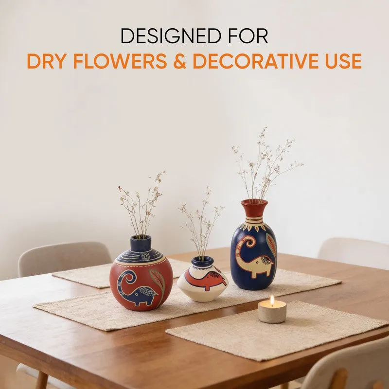Rebo Elephant Vase - Set Of Three media 6