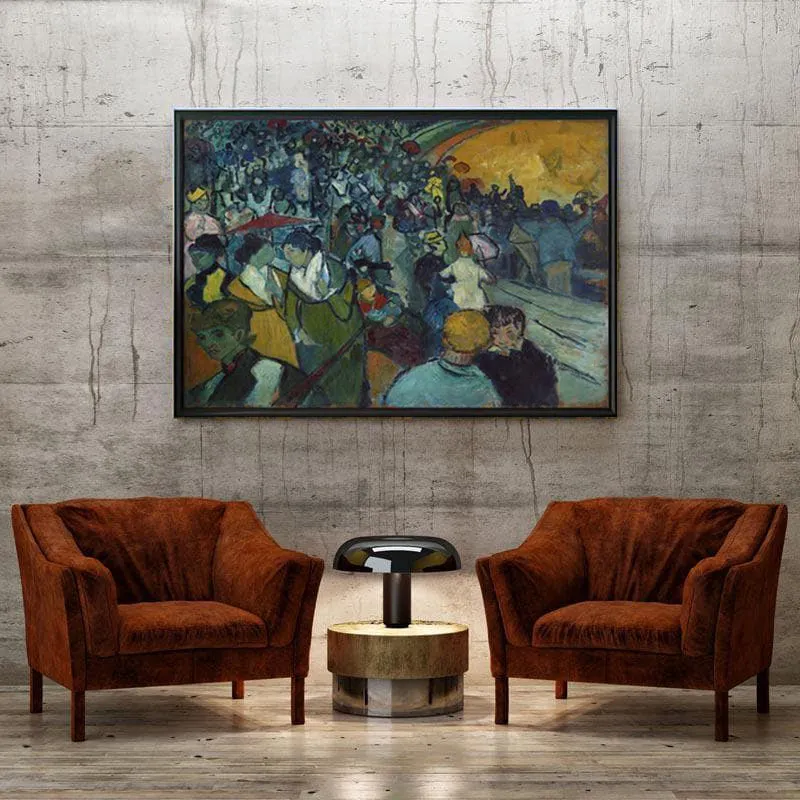 Les Arenes By Vincent Van Gogh - Black Frame media 4