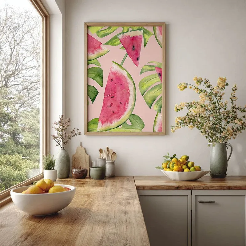 MelonBlast Archival Canvas Wall Art - Brown media 5