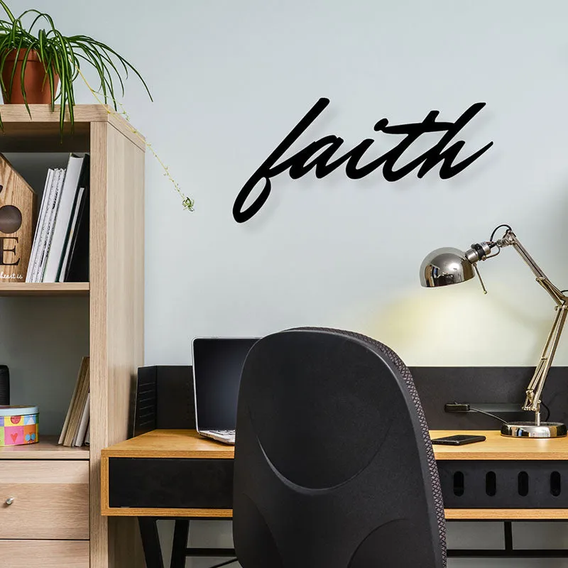 Faith Iron Wall Accent media 1