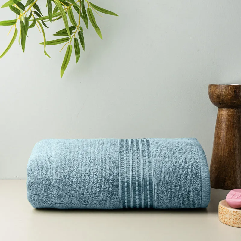 Micro Cotton LuxeDry Soothe Bath Towel - Light Blue media 3