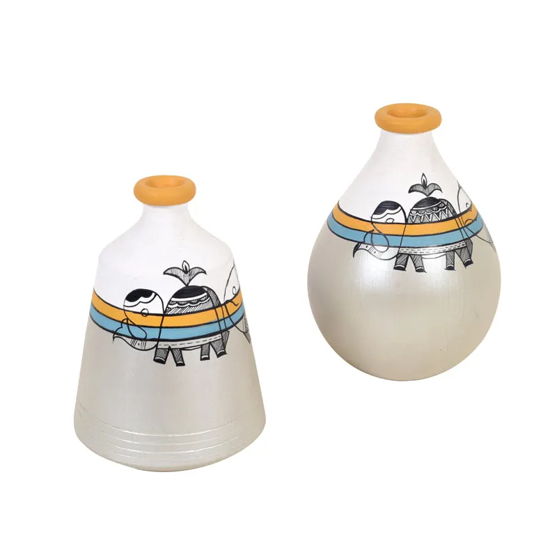 Haathi Heritage Vase - Set Of Two media 4