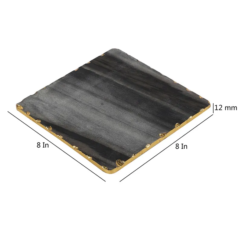Graniq Marble Serving Platter - Black media 6