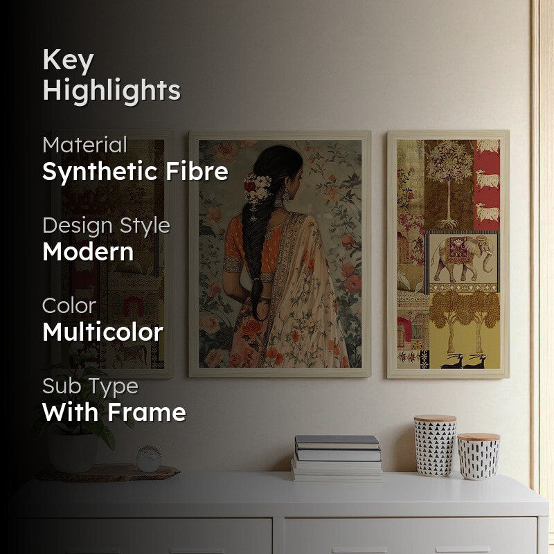 Blooming Muse Wall Art - Set Of Three media 2