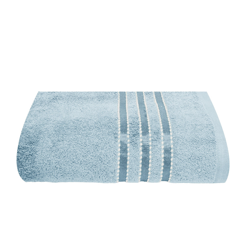 Micro Cotton LuxeDry Comfort Solid Bath Towel - Ice Blue media 5