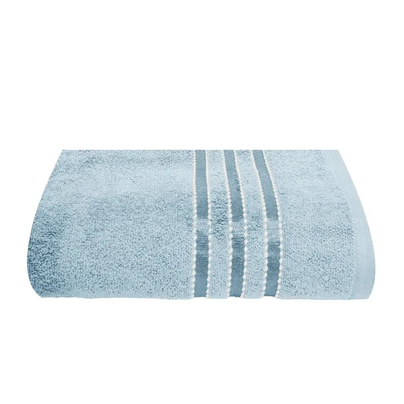 Micro Cotton LuxeDry Comfort Solid Bath Towel - Ice Blue media 5