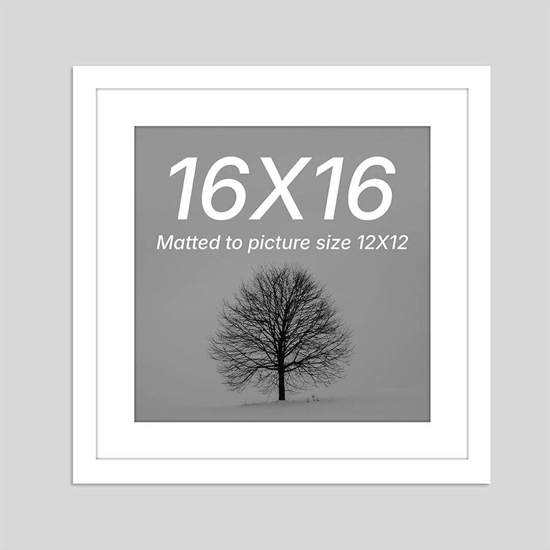 Erato Wooden Photo Frame - White media 3