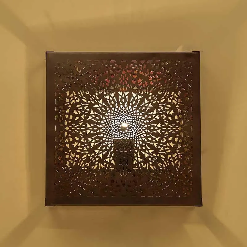 Aishaa Metal Wall Lamp media 1