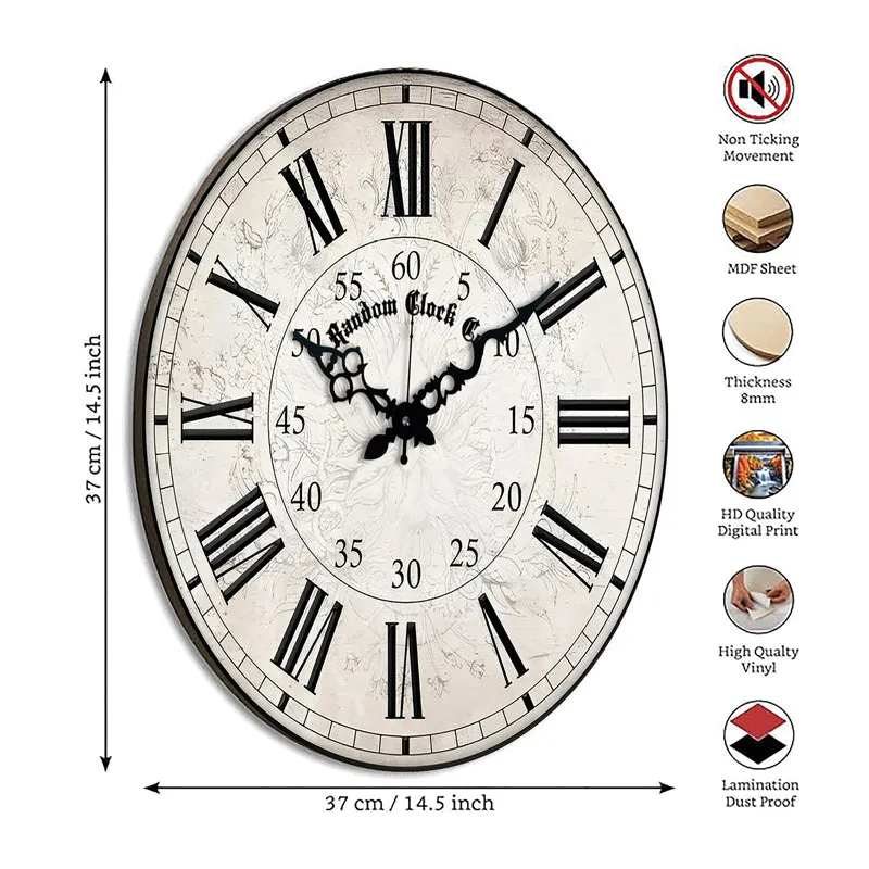 Nostivo Wood Analog Wall Clock media 8
