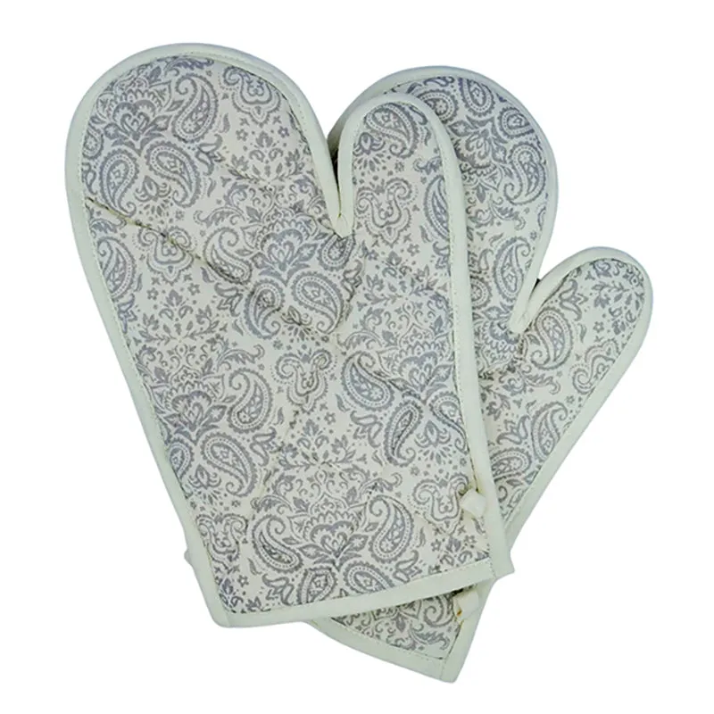 Swayam Tapsi Kitchen Gloves (Grey) - Set Of Two media 3