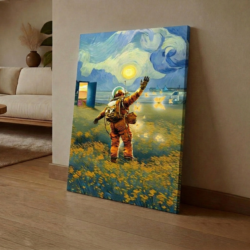 In The Galaxy Garden Wall Painting