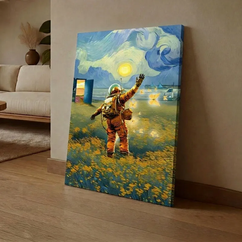 In The Galaxy Garden Wall Painting media 1