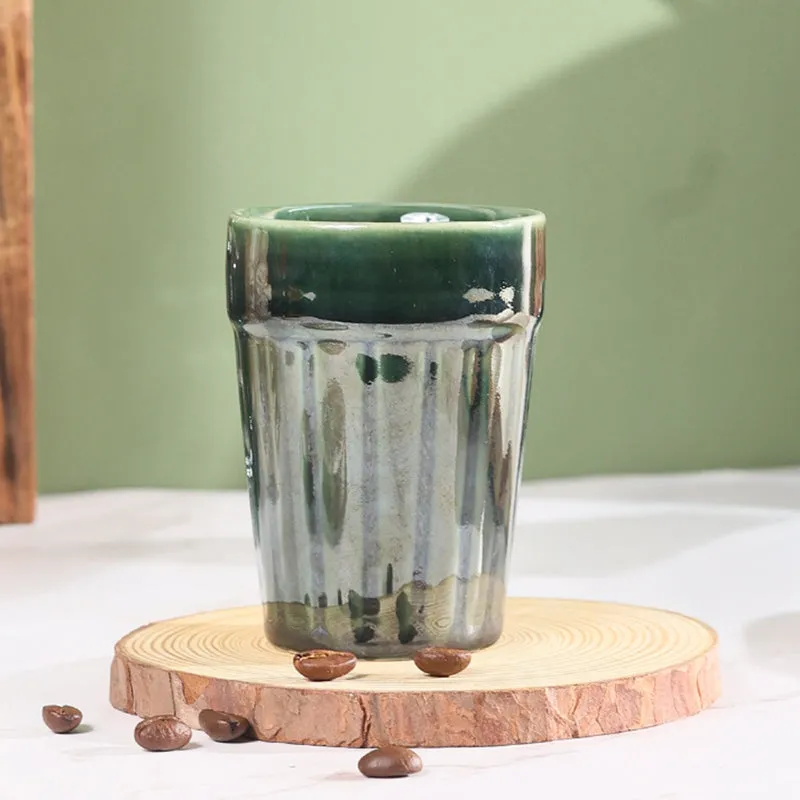 Nicoletta Ceramic Kulhad (Green) -150 mL media 1
