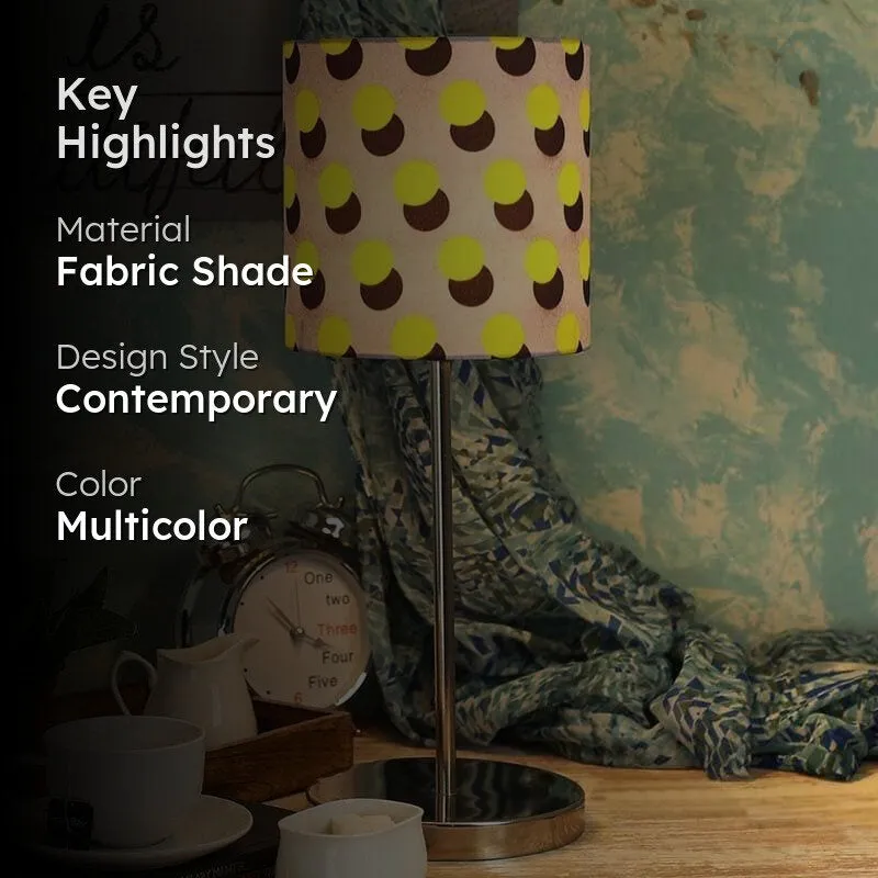 Eclipse Fabric Table Lamp - Multicolor media 2