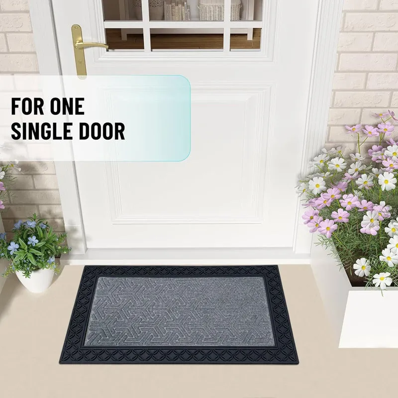 Coire Arrow Coir Door Mats - Light Grey media 5