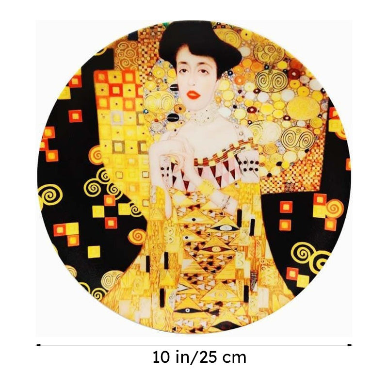 The Golden Era by Klimt Decorative Plate media 5
